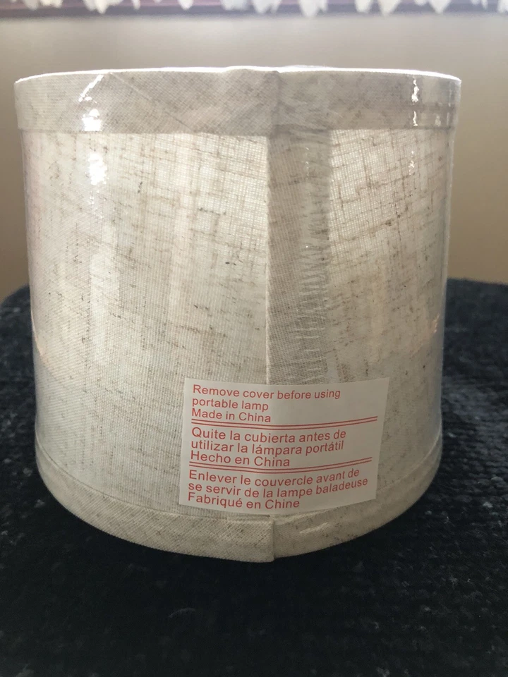 Clip de tambor Allen & Roth - pantalla de lámpara Foto 2 de 4