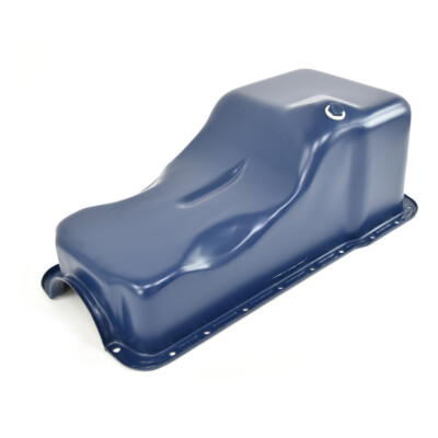 Mustang Oil Pan Stock 221 260 289 302 Painted Blue 1965 66 67 68 69 70 71 72 73
