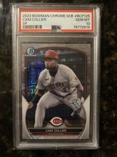 2023 Bowman Chrome Mega Box Mojo Refractor Cam Collier SP Rookie PSA 10! Pop 11!