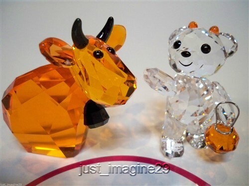 Swarovski クリスタルベアlovlots SWAROVSKI LOVLOTS HALLOWEEN MO & HALLOWEEN KRIS BEAR LIMITED ED