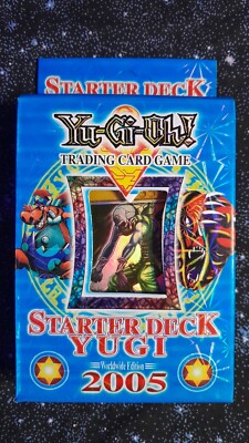 Very Rare 2005-06 Yu-gi-oh Worldwide Edition Starter Deck (Blue