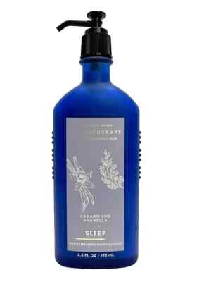 BATH & BODY WORKS AROMATHERAPY SLEEP BODY LOTION CEDARWOOD VANILLA 6.5 OZ NEW