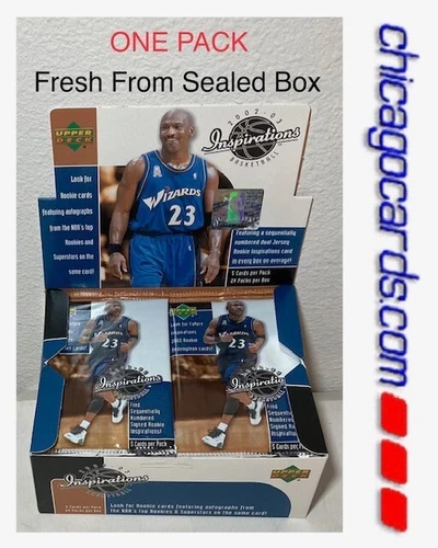 2002-03 UD Inspirations Pack (Michael Jordan Kobe Bryant LeBron James AUTO)?