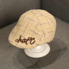 6-24 Months Baby Beret Hats Caps Check Plaid Infant Casquette Autumn Fashion SPW