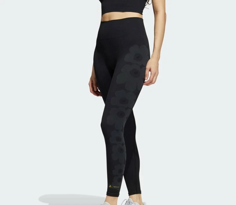 ADIDAS MARIMEKKO MARIMEKKO AEROKNIT 7/8 LEGGINGS BNWT UK XS LAST