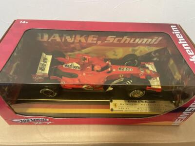 1/18 Ferrari 248F1 M. Schumacher Limited Marlboro HOT WHEELS F/S