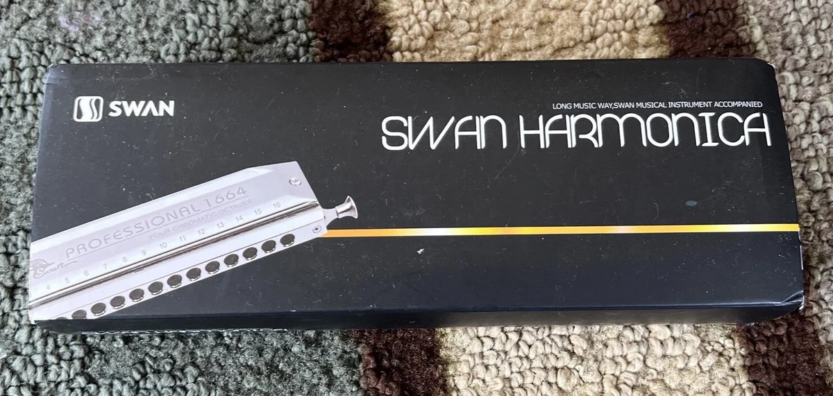Swan 1664 chromatic harmonica deals