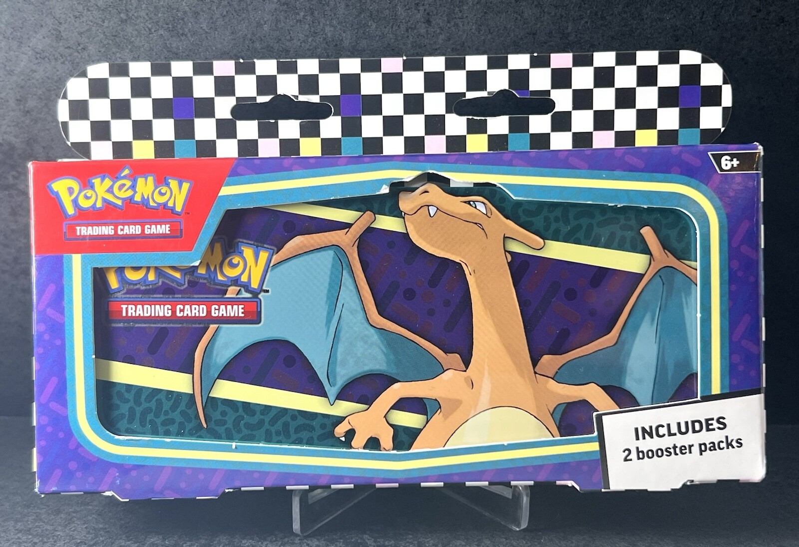 Case Tin With 2 Booster Packs-charizard