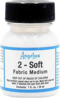 Angelus Acrylic Leather Paint 2 Soft Fabric Medium