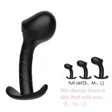 3 Pcs Silicone Anal Training Starter Kits Beginner Anal Trainer Butt Plug Sets