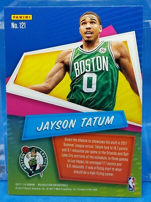 3X Lot Jayson Tatum 2017-18 Revolution #121 Rookie RC Panini