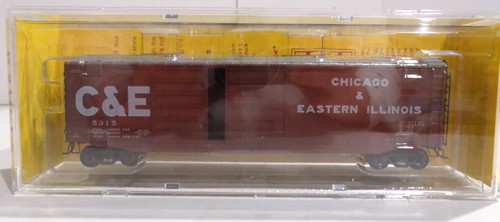 Coche de caja Kadee escala HO C&EI Chicago Eastern Illinois Road #5315 50" PS1 6716 | Condition: Used