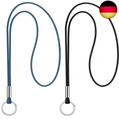 Nezyo 2 Stück Schlüsselband Lang Lanyard Schlüsselanhänger Umhängeband Lanyard S