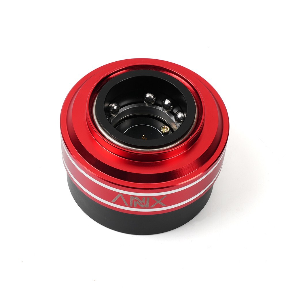 Red 70mm Steering Wheel Quick Release+Wheel Base for
