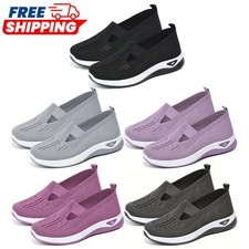 Breathable Slip On Orthopedic Shoes Fashion Sneakers with Arch Support for Women