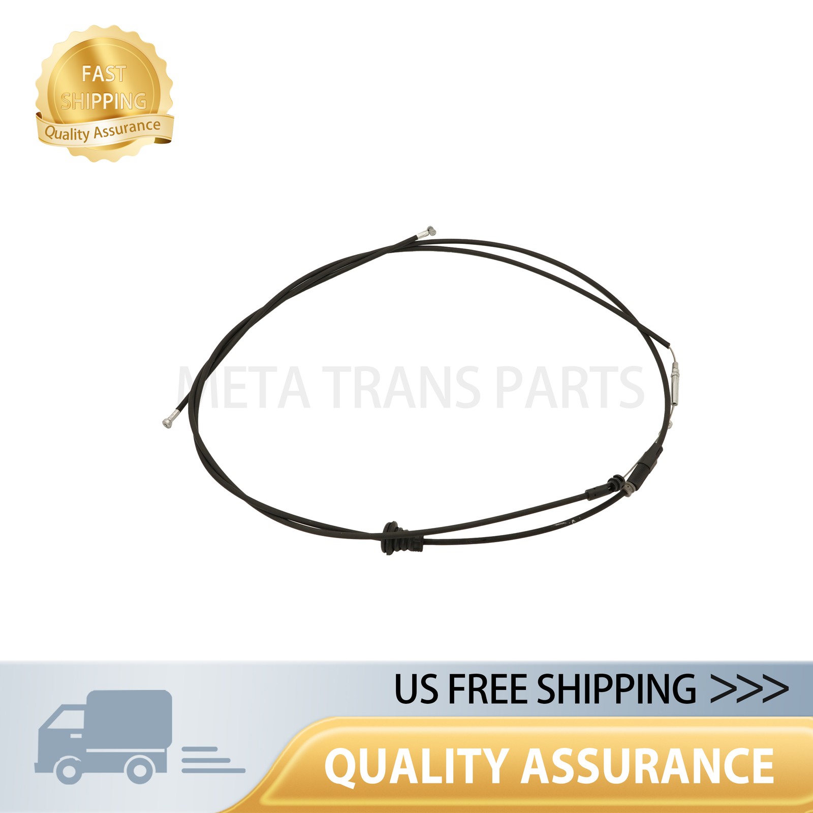 For Bentley Continental GT GTC Flying Spur 3W0823531 Front Hood Unlock Cable US