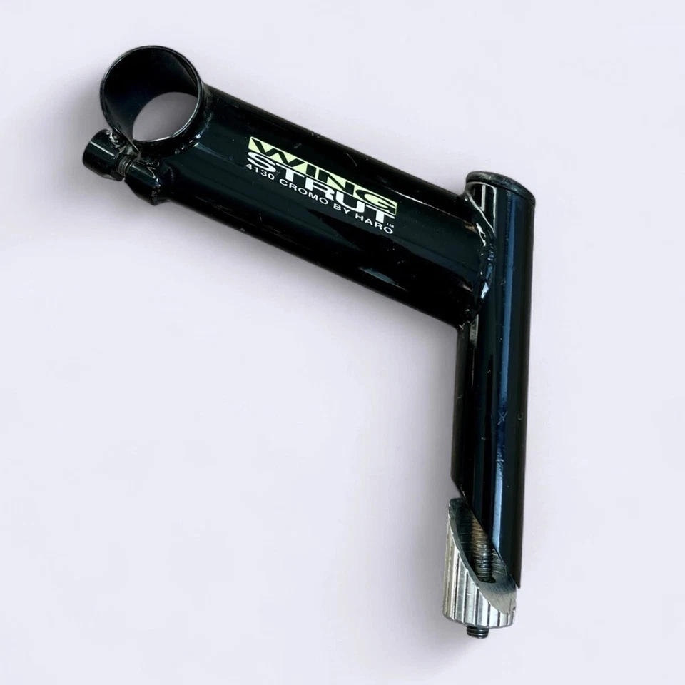 Haro Wing Strut Quill Stem 31.8mm Bar Clamp, 1-1/8  Steer Tube Vintage Chromoly - Image 2 of 4