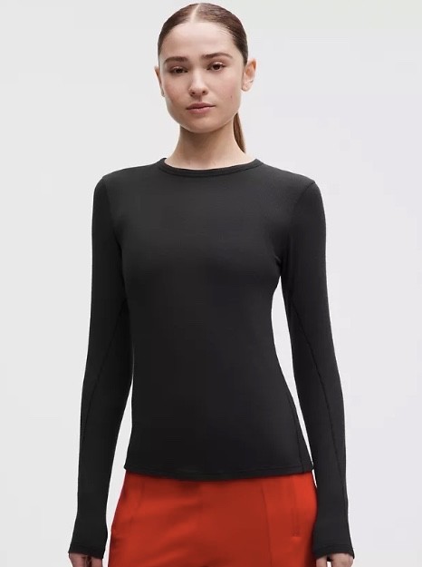 Lululemon Hold Tight Long Sleeve Women's Shirt - Retail $68 - New Authentic