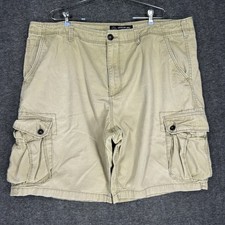 Vintage Y2K American Eagle Cargo Shorts Mens 44 Beige Khaki Military Classic