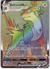 Boltund VMAX 267/264 Rainbow Rare Fusion Strike Pokemon Holo Near Mint on eBay