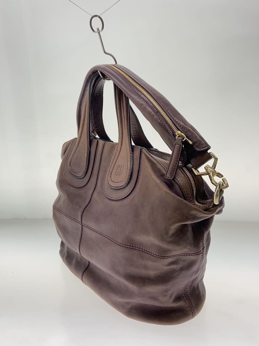 GIVENCHY 2-way Nightingale bag in sheepskin brown with a plain
