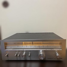 Pioneer TX 8800II FM AM Tuner finitura argento filtro rumore vintage Giappone...