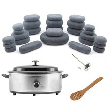 Hot Stone Massage Warmer 27 Stones Kit
