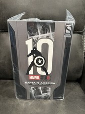 Hot Toys Marvel Studios Captain America Concept Art Version Brand New In Box