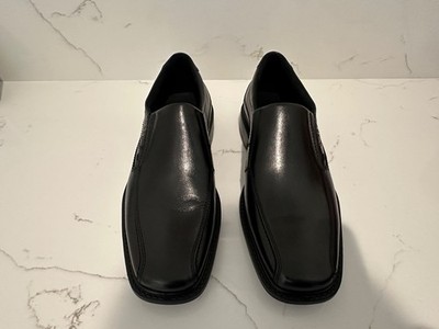ECCO MEN'S Size 41 Black COMFY PLAIN DRESS SLIP-ON US size 7-7.5 NEW