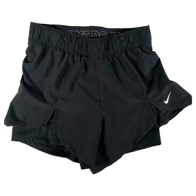 Nike Flex Essential 2-in-1 Training Shorts Womens Size XS Black Style DA0453-011