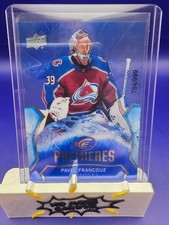 2021-22 Upper Deck Ice - 2020-21 Base Ice Premieres Pavel Francouz /999