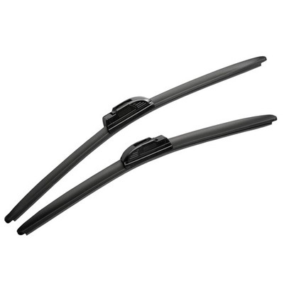 22''+22'' Super Silicone Windshield Wiper Blades, Fit for J hook Wiper Arms (se...