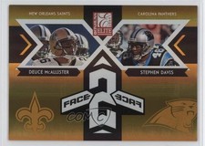 2005 Donruss Elite Face 2 Face /1000 Deuce McAllister Stephen Davis #CB-8 0u2l