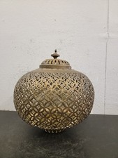 Hand Made Solid Brass Moroccan Hanging Light Pendant (No Light) 👁️