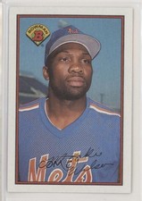 1989 Bowman Mookie Wilson #386 te2