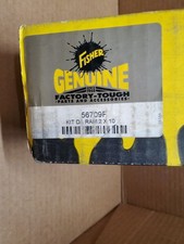 56709 Fisher Ez-v Plow 2x10 Dual Acting Angling Cylinder 1 Hole O Ring Fitting