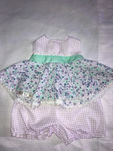 Vintage Cabbage Patch Kids/Doll Clothes -Dress & Bloomers (302)