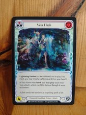 FLESH & BLOOD: Vela Flash  ELE076 Red