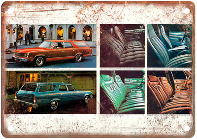 1975 American Motors AMC Prestige Vintage Auto Ad Retro Look Metal Sign A12869