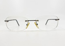 Christian Dior CD 4504 20Z Brown Rimless Rectangle Eyeglasses Frames 135 Austria