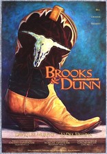 Brooks and Dunn David Lee Murphy Jo Dee Messina 1996 Poster Randel Chavez BGP157