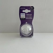 Philips Avent Natural Response Nipples, Clear, Fast Flow 4, 2-Pack