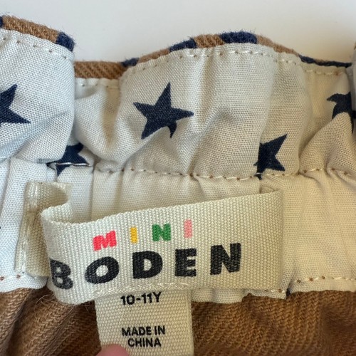 Mini Boden Heart Pocket Leopard Pull On Pants 10-11 - Picture 8 of 11