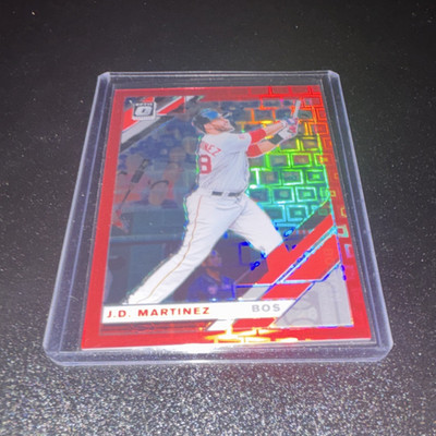 Panini 2019 Donruss Optic J.D. Martinez Serial Numbered Red Sox #115