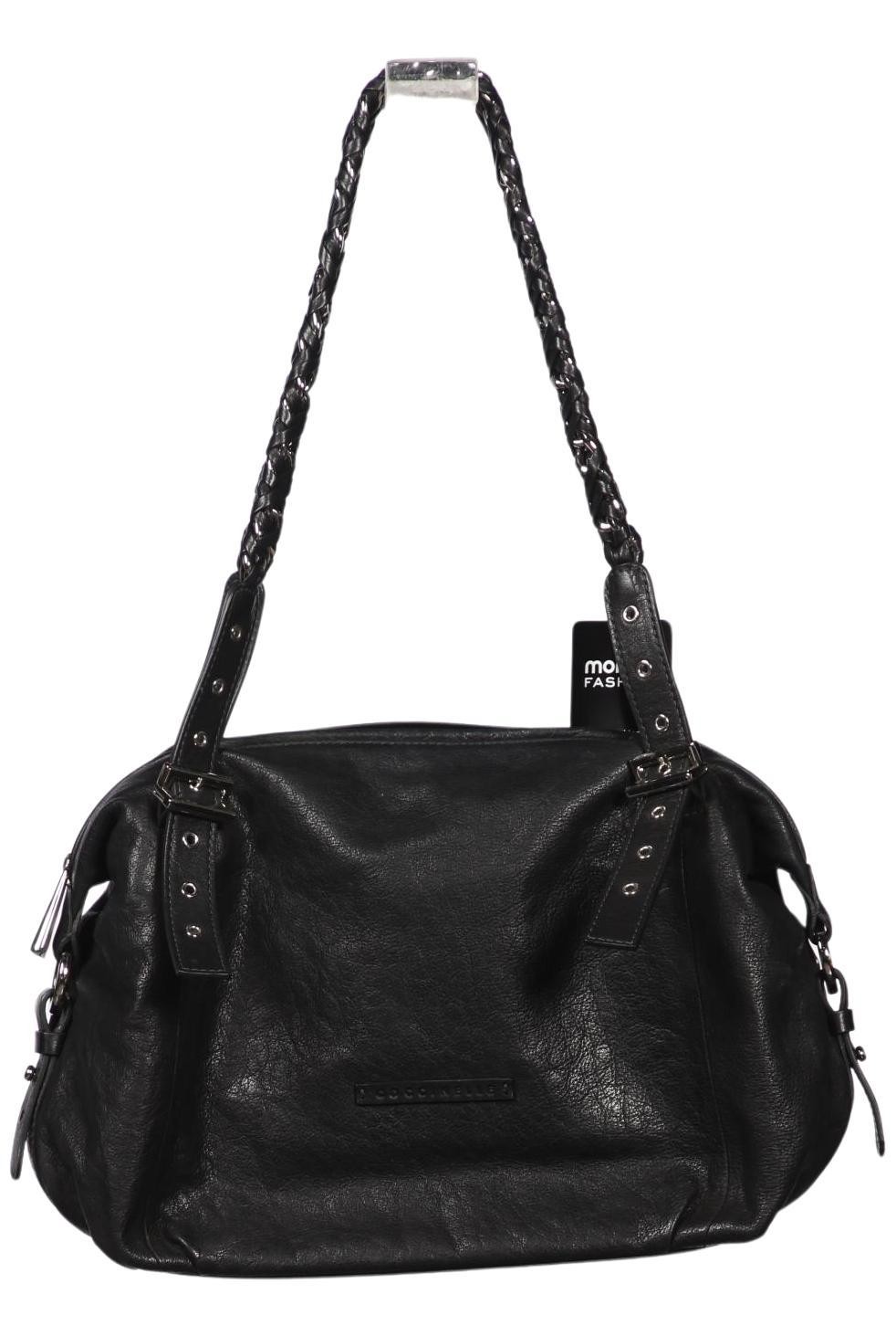 Coccinelle Handtasche Damen Umhängetasche Bag Damentasche Leder Schwarz #820byll