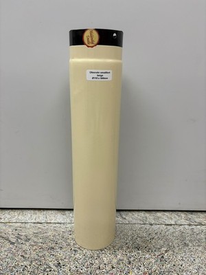 Ofenrohr emailliert beige Ø110 x 500mm