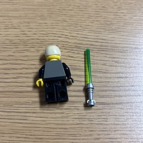 Luke Skywalker Endor 7128 Yellow Vintage Star Wars LEGO&reg; Minifigure Mini Figure