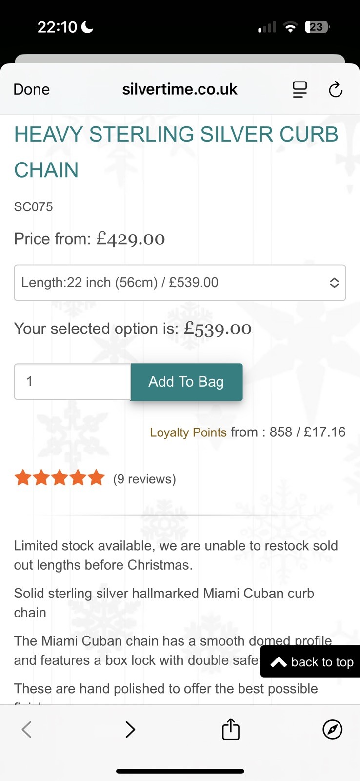 HEAVY Solid Sterling Silver Hallmark 925 Curb Cha… - image 7