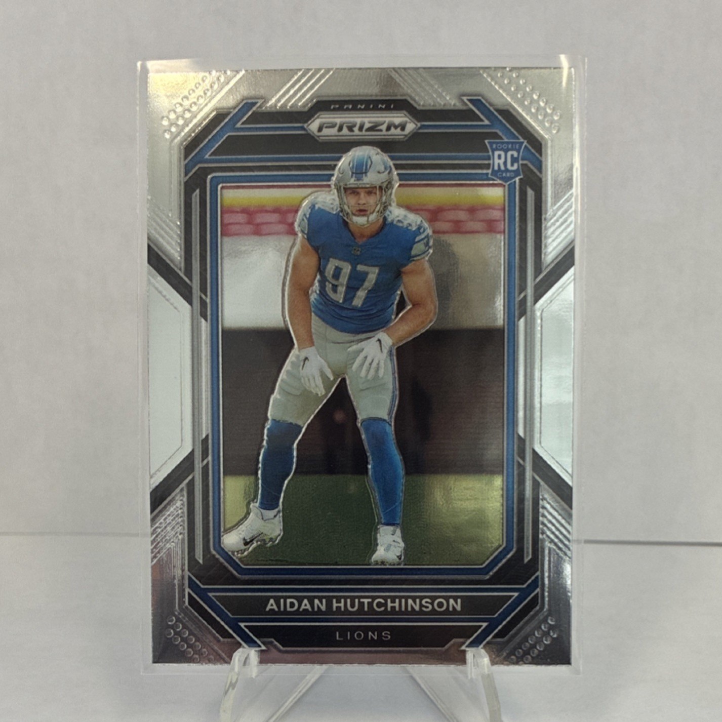 Panini Prizm 2022 Aidan Hutchinson #340 Rookie Detroit Lions Football