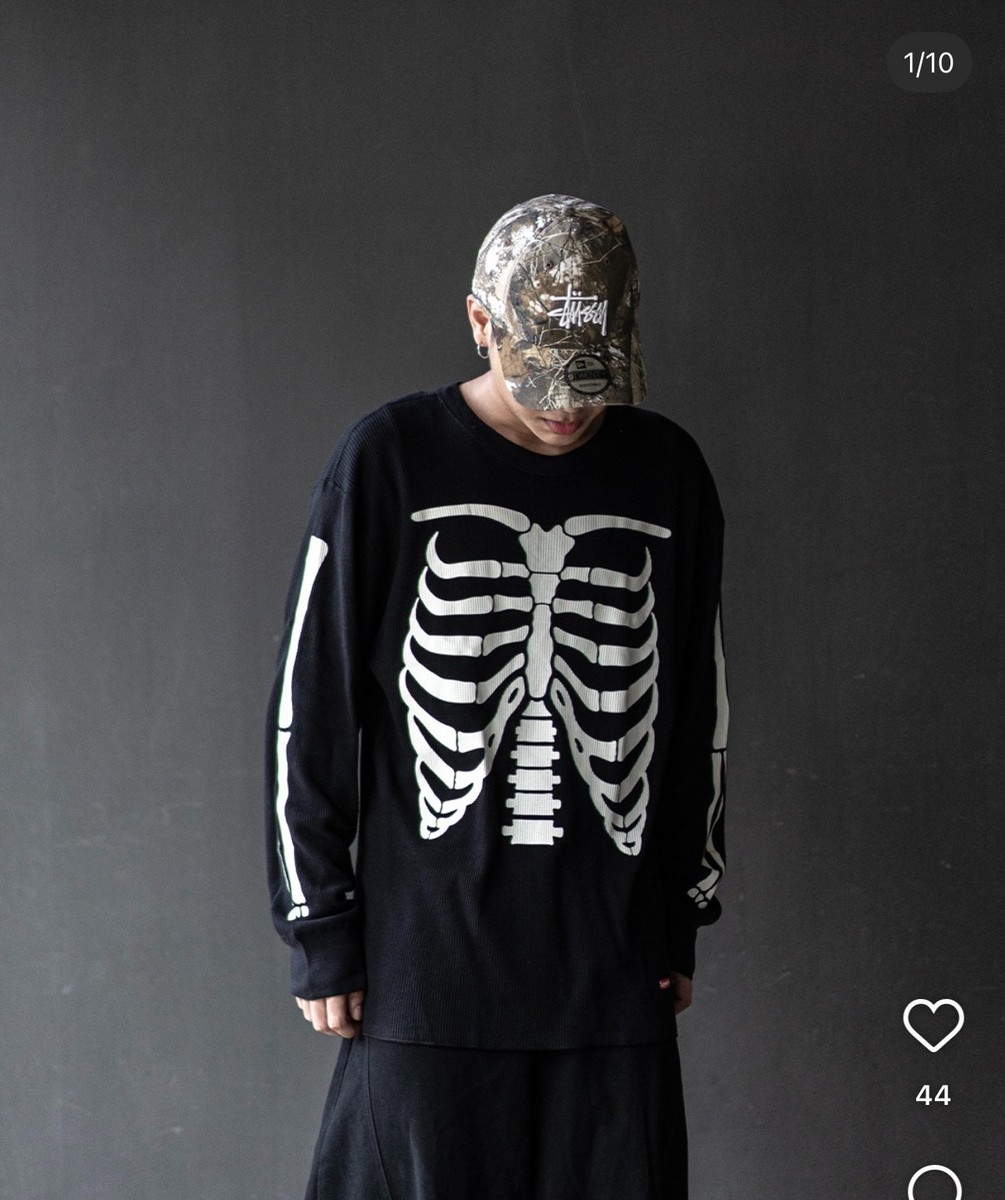 Supreme Hanes bones thermal crew | eBay